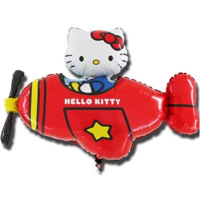 Ф ФИГУРА/11 Hello Kitty самолет краснFM