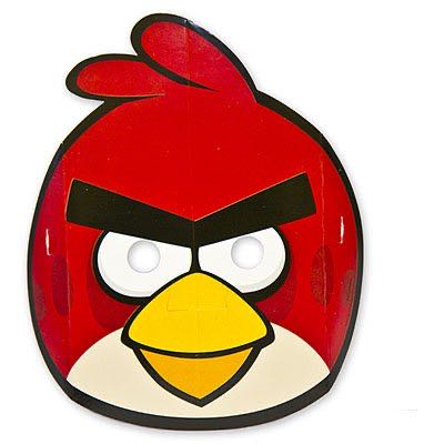 Маска Angry Birds бум 8шт/A