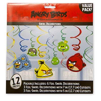 Спираль Angry Birds 46-60см 12шт/A