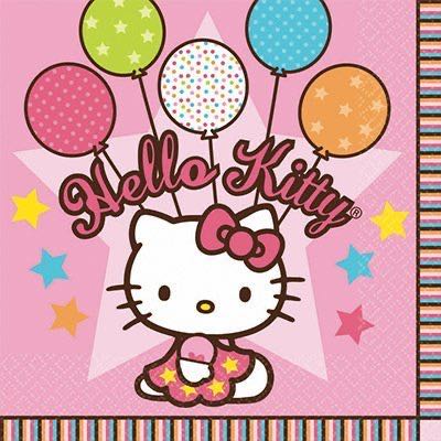 Салфетка Hello Kitty 33см 16шт/А