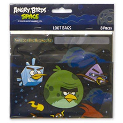 Пакет п/э Angry Birds 8шт/А