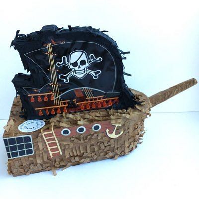 Пиньята Пиратский корабль мини